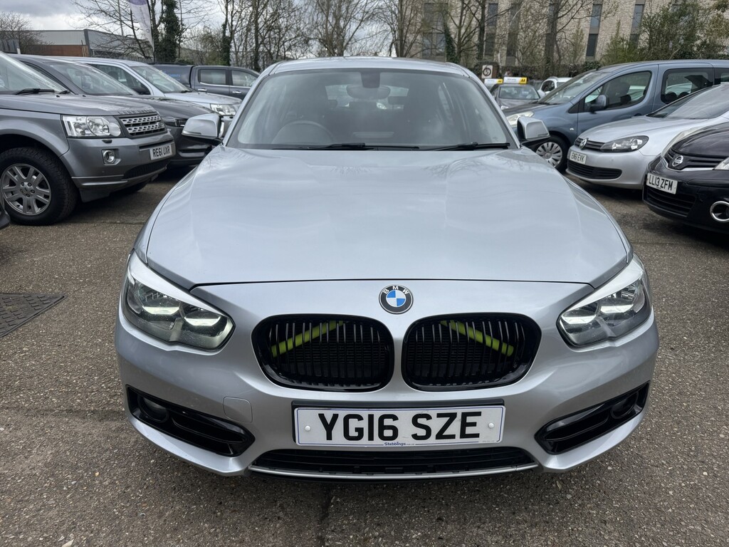 BMW 1 Series 1.5 116D Sport 5-Door 2016 YG16SZE Silver #2