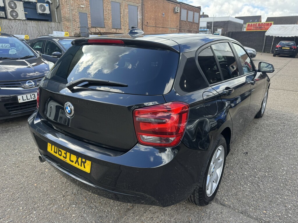 BMW 1 Series 2.0 116D Se 5-Door 2013 YD63CXR Black #4