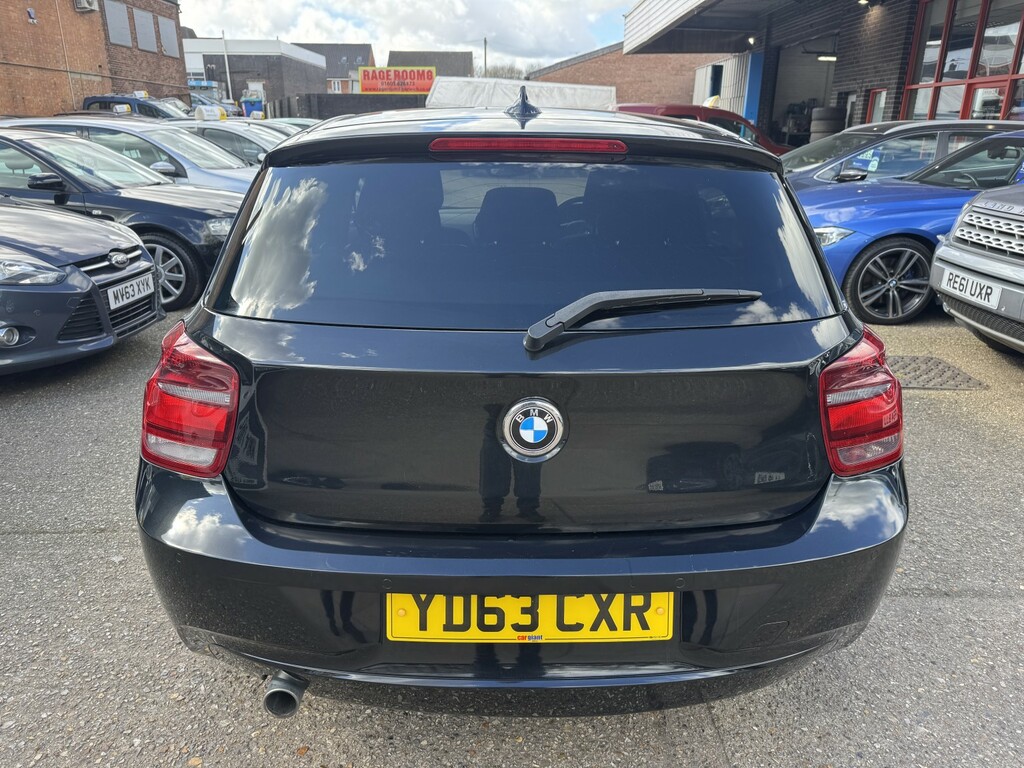 BMW 1 Series 2.0 116D Se 5-Door 2013 YD63CXR Black #5