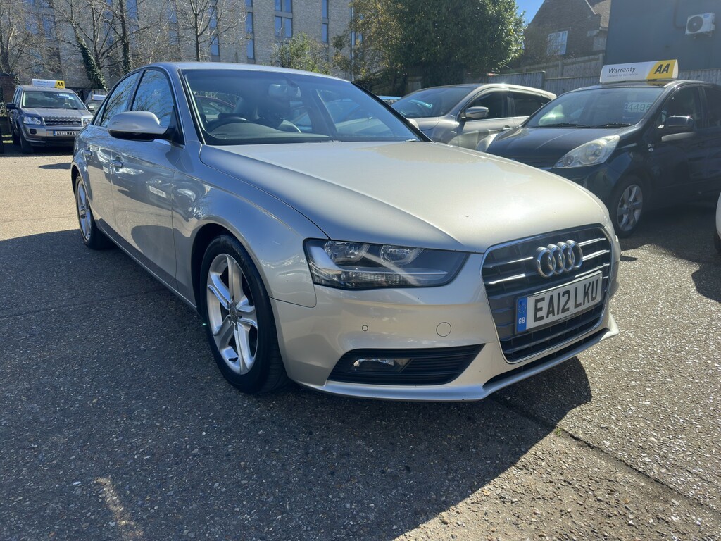 Audi A4 2.0 Tdie Se Technik 2012 Silver