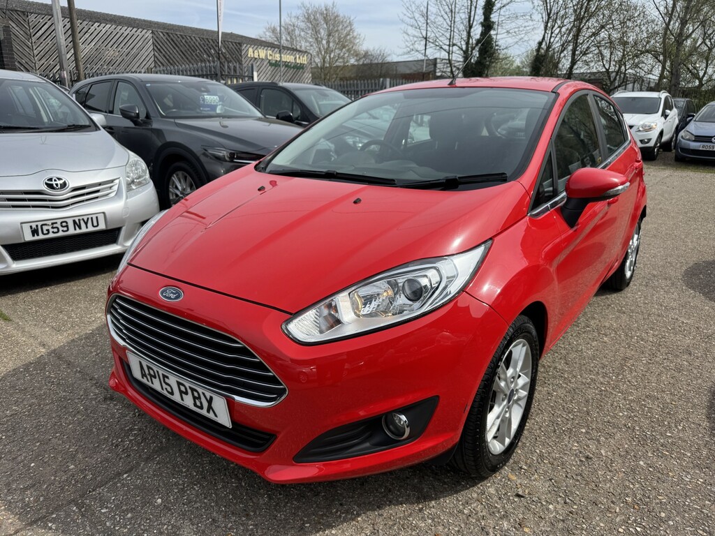 Ford Fiesta 1.0 T Ecoboost Zetec 2015 AP15PBX Red #3