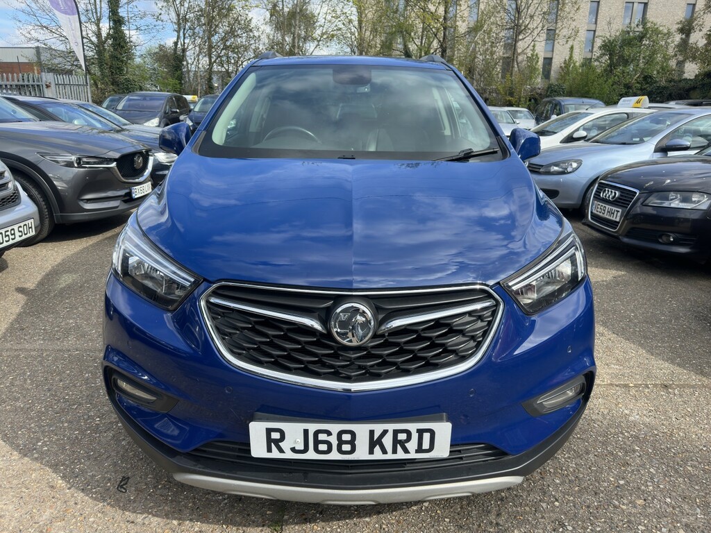 Vauxhall Mokka X 1.4 I Turbo Ecotec Elite Nav 2019 RJ68KRD Blue #2