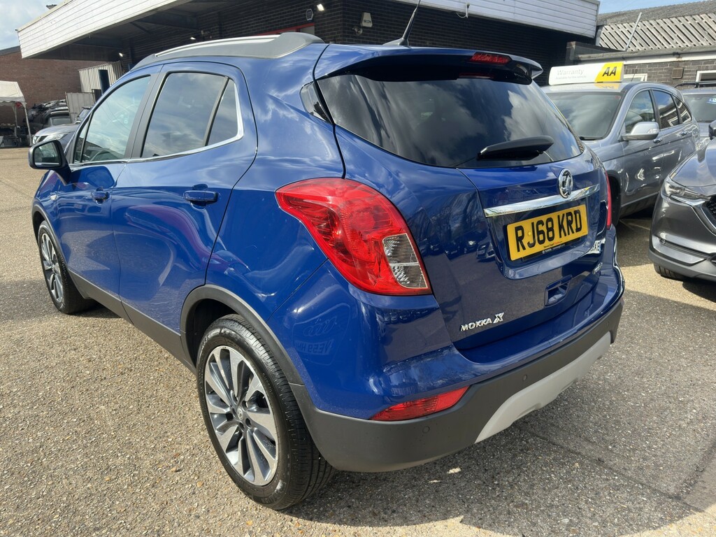 Vauxhall Mokka X 1.4 I Turbo Ecotec Elite Nav 2019 RJ68KRD Blue #5