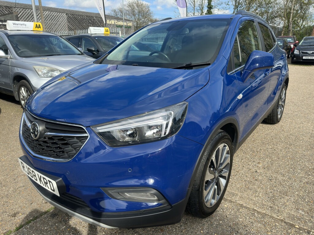 Vauxhall Mokka X 1.4 I Turbo Ecotec Elite Nav 2019 RJ68KRD Blue #3