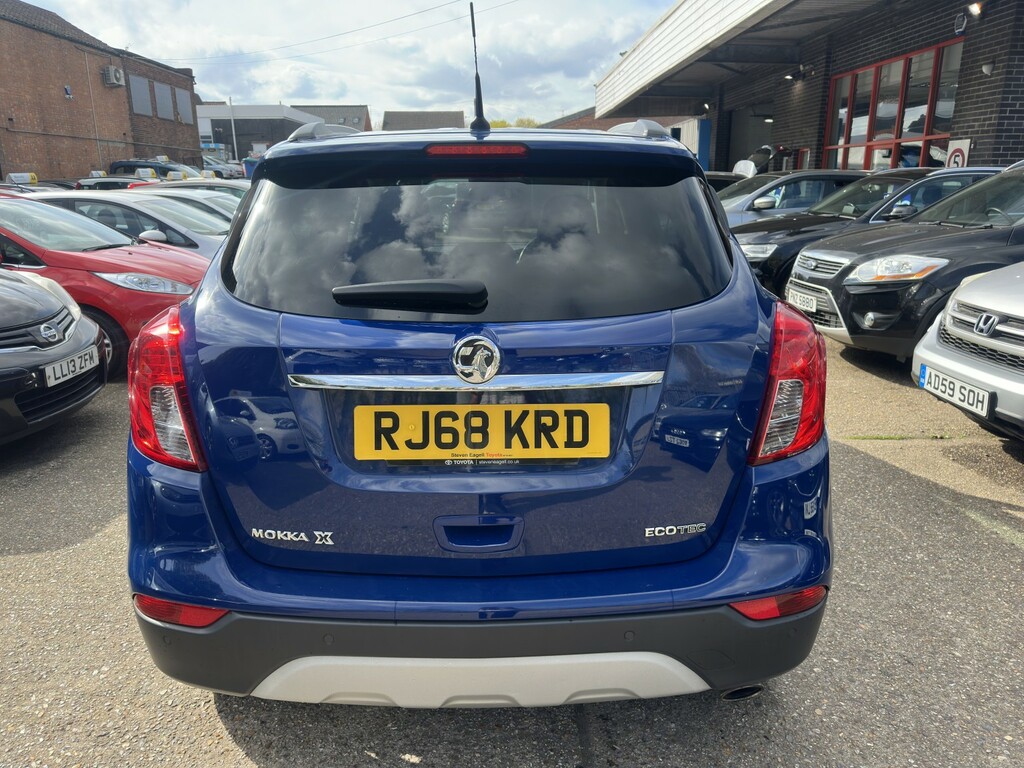 Vauxhall Mokka X 1.4 I Turbo Ecotec Elite Nav 2019 RJ68KRD Blue #6
