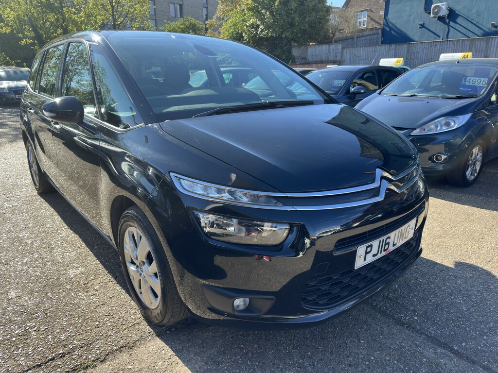 Citroen Grand C4 Picasso 1.2 Puretech Vtr 2016 Black