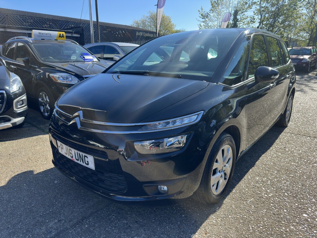 Citroen Grand C4 Picasso 1.2 Puretech Vtr 2016 PJ16UNG Black #3