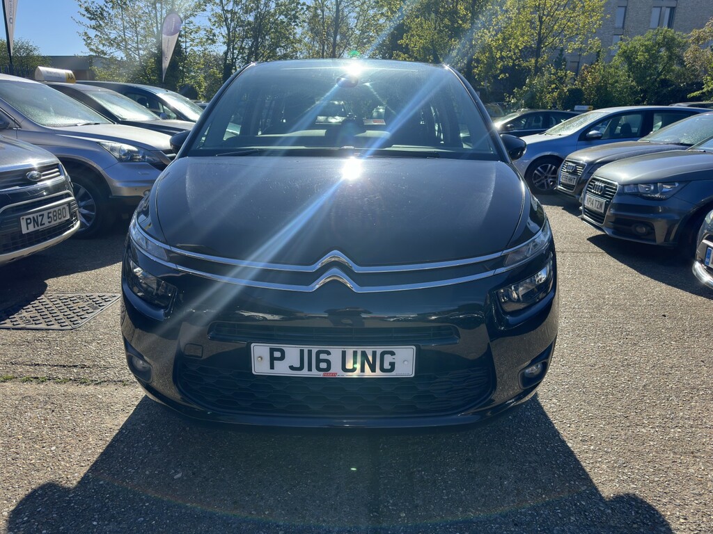 Citroen Grand C4 Picasso 1.2 Puretech Vtr 2016 PJ16UNG Black #2