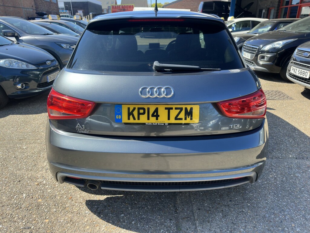 Audi A1 1.6 Tdi S Line 2014 KP14TZM Grey #5