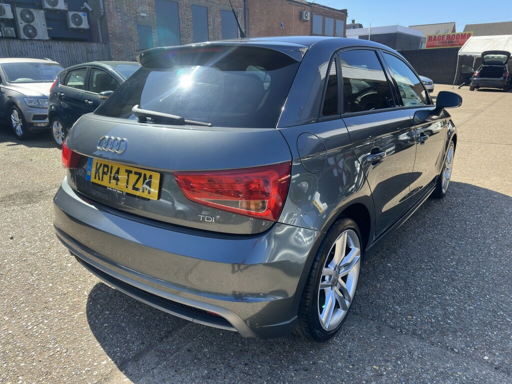 Audi A1 1.6 Tdi S Line 2014 KP14TZM Grey #6