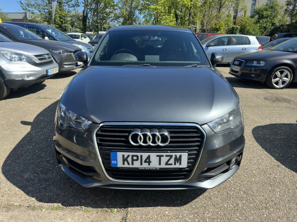 Audi A1 1.6 Tdi S Line 2014 KP14TZM Grey #2