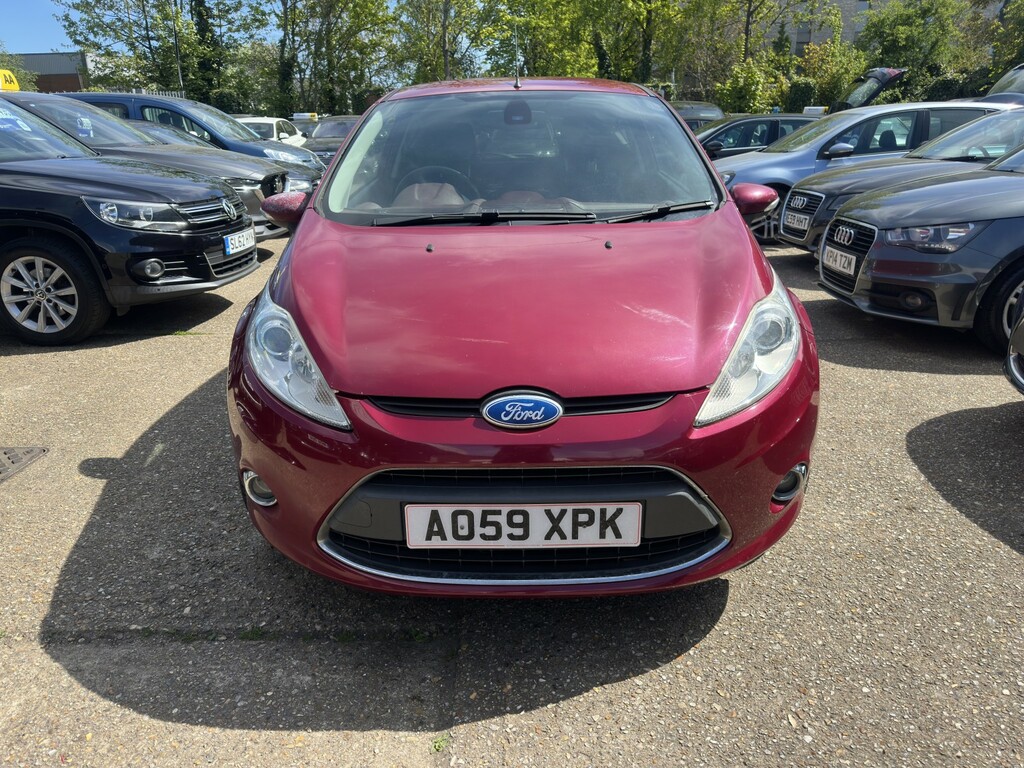 Ford Fiesta 1.6 Titanium 2009 AO59XPK Red #2