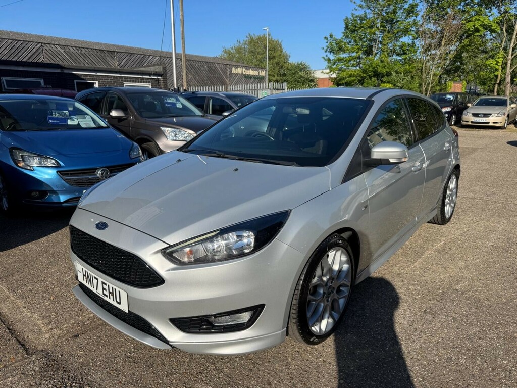 Ford Focus 1.5 Tdci St-line 2017 HN17EHU Silver #3