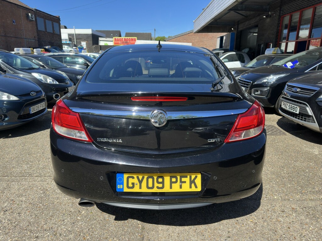 Vauxhall Insignia 2.0 Cdti Elite Nav 2009 GY09PFK Black #6