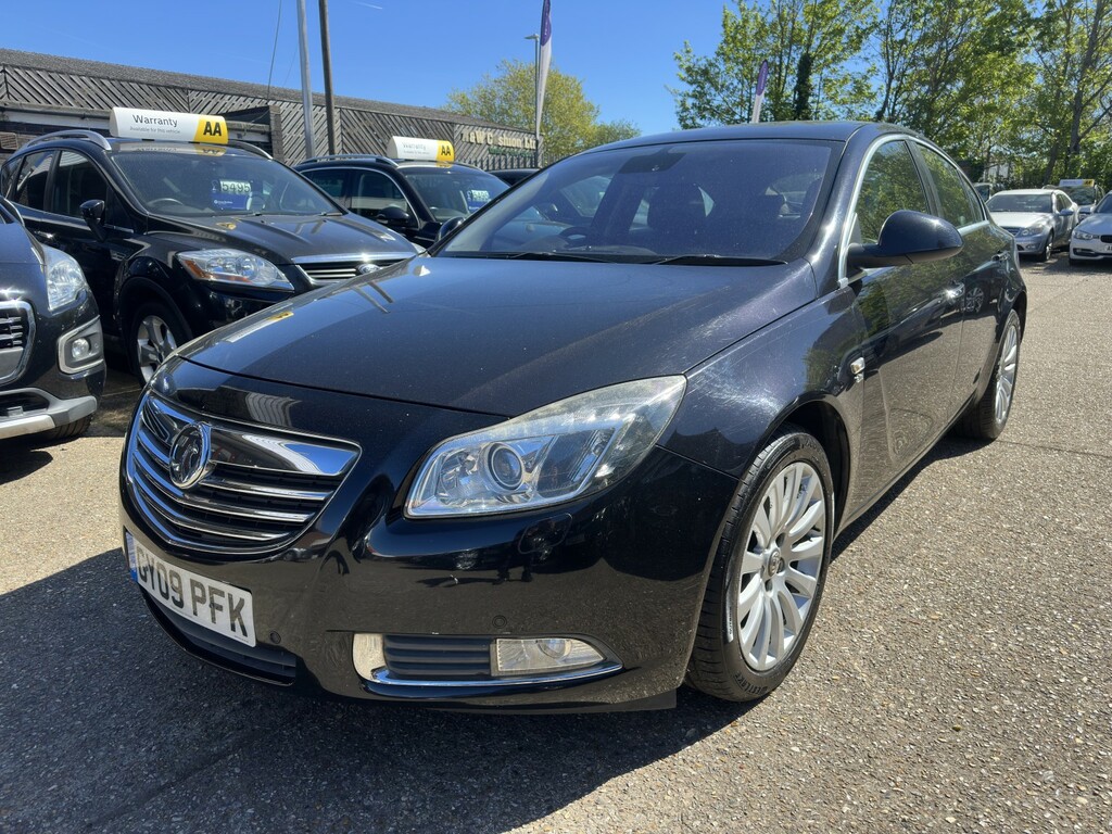 Vauxhall Insignia 2.0 Cdti Elite Nav 2009 GY09PFK Black #3