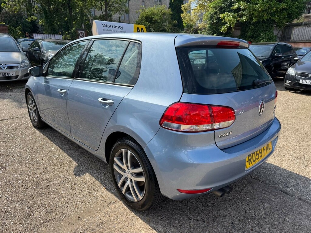 Volkswagen Golf 2.0 Tdi Cr S 2009 Blue #5