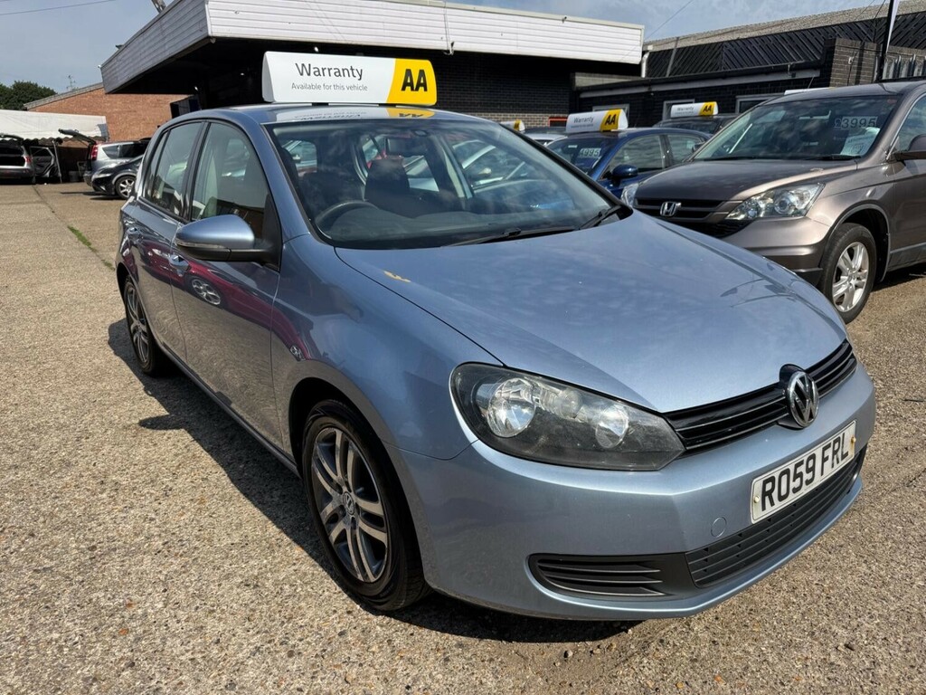 Volkswagen Golf 2.0 Tdi Cr S 2009 Blue