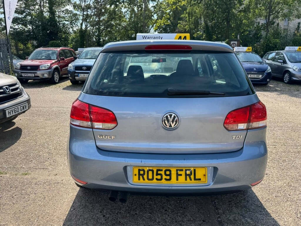 Volkswagen Golf 2.0 Tdi Cr S 2009 Blue #6