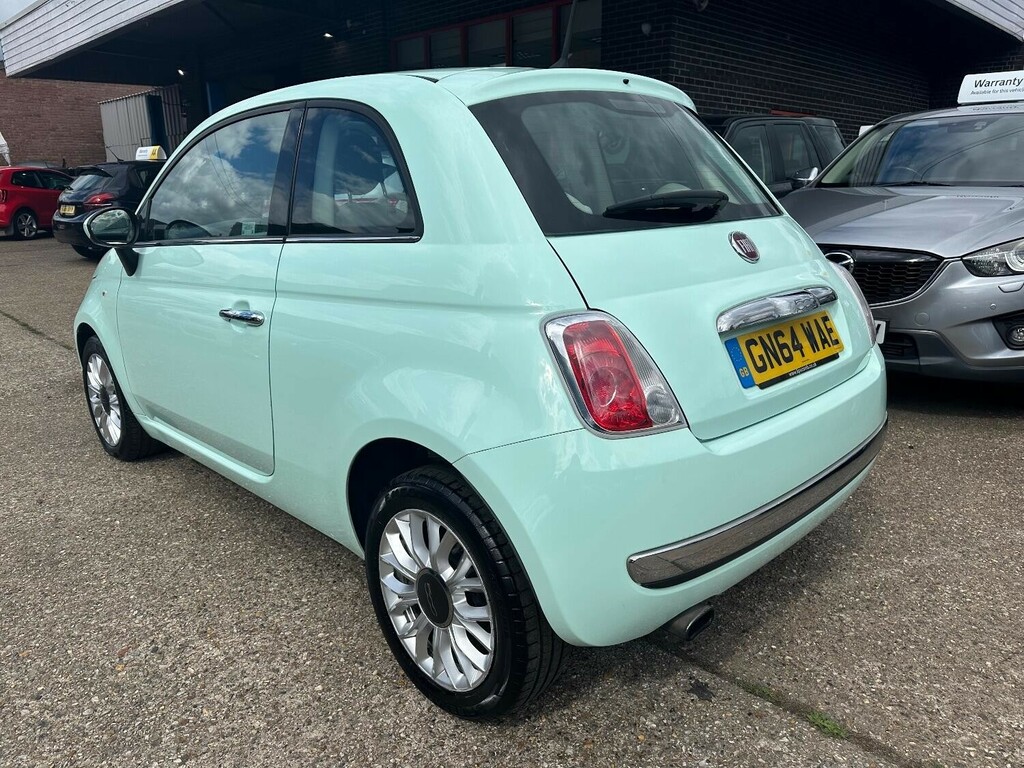 Fiat 500 0.9 500 0.9 Twinair 85Hp Lounge 2014 GN64WAE Green #5