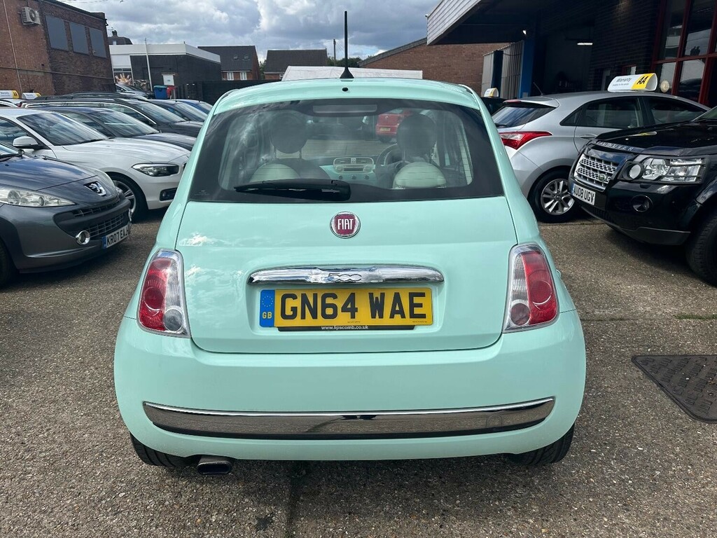 Fiat 500 0.9 500 0.9 Twinair 85Hp Lounge 2014 GN64WAE Green #6