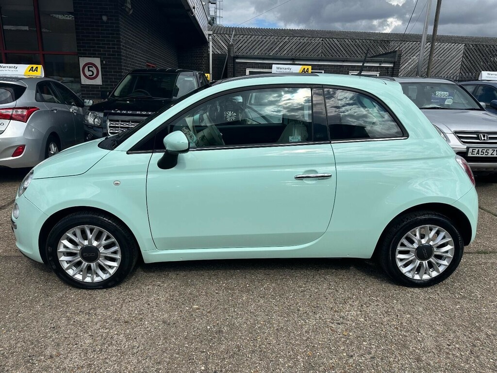 Fiat 500 0.9 500 0.9 Twinair 85Hp Lounge 2014 GN64WAE Green #4