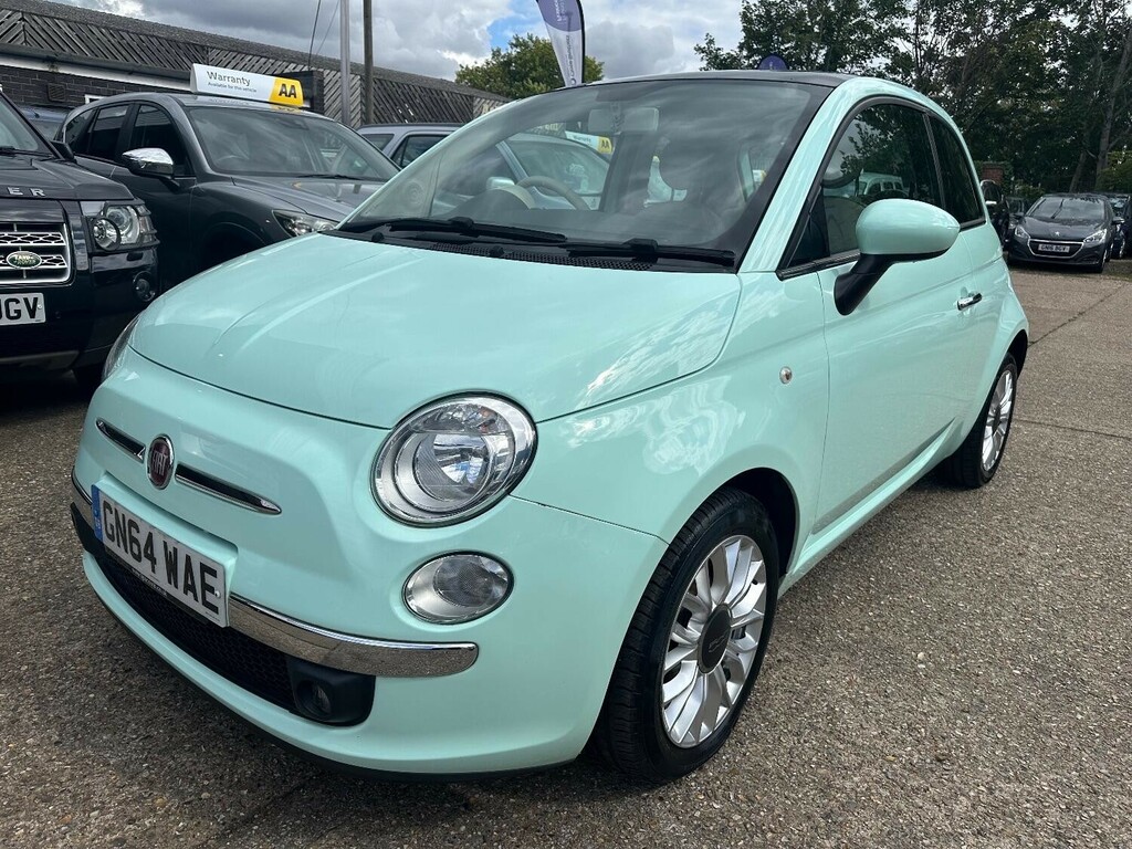 Fiat 500 0.9 500 0.9 Twinair 85Hp Lounge 2014 GN64WAE Green #3