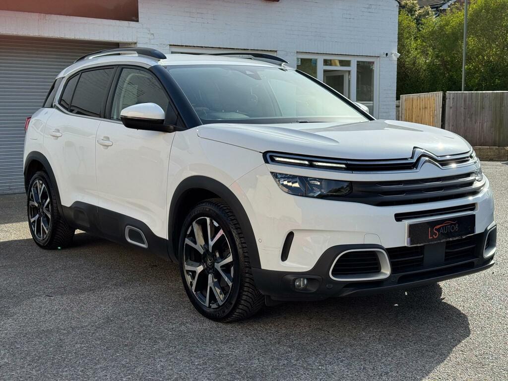 Citroen C5 Aircross 1.5 Bluehdi Flair Plus Suv Euro CK70OSX White #2