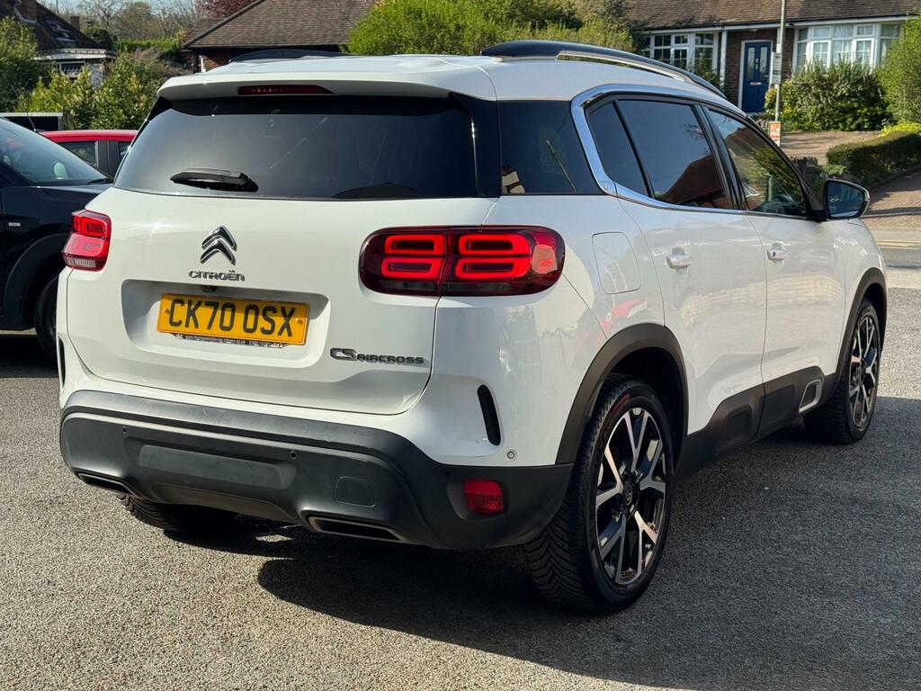 Citroen C5 Aircross 1.5 Bluehdi Flair Plus Suv Euro CK70OSX White #4