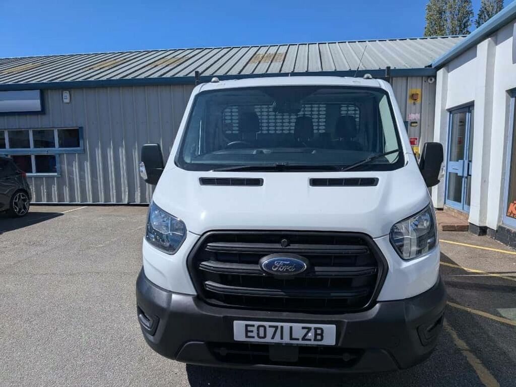 Ford Transit Custom 350 Leader Chassis Cab Ecoblue EO71LZB White #3