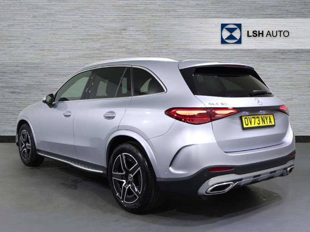 Mercedes-Benz GLC Class Glc 300 4Matic Amg Line 9G-tronic Silver #2
