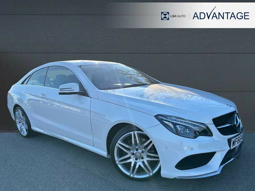 Mercedes-Benz E Class E220d Amg Line Edition 7G-tronic WF66WLP White
