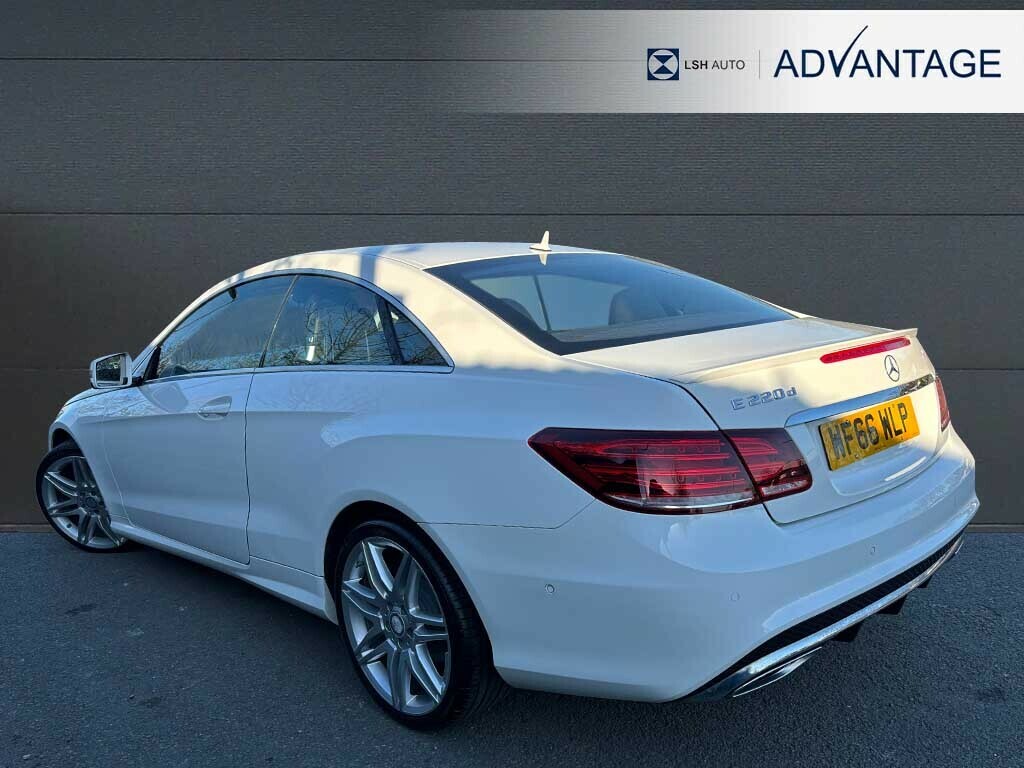 Mercedes-Benz E Class E220d Amg Line Edition 7G-tronic WF66WLP White #2