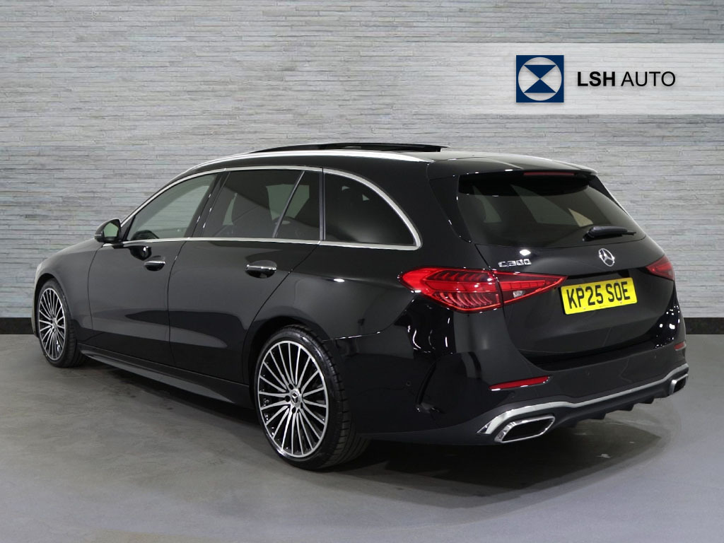 Mercedes-Benz C Class C300 Amg Line Premium Plus 9G-tronic KP25SOE Black #2