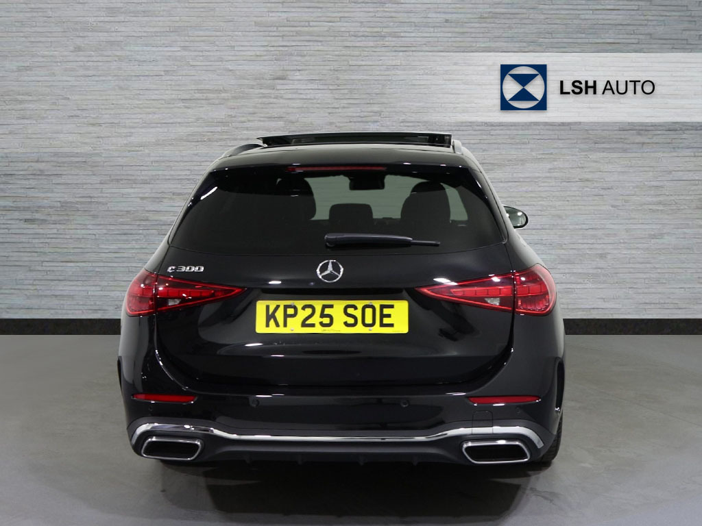 Mercedes-Benz C Class C300 Amg Line Premium Plus 9G-tronic KP25SOE Black #5
