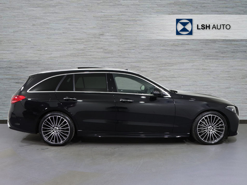 Mercedes-Benz C Class C300 Amg Line Premium Plus 9G-tronic KP25SOE Black #3