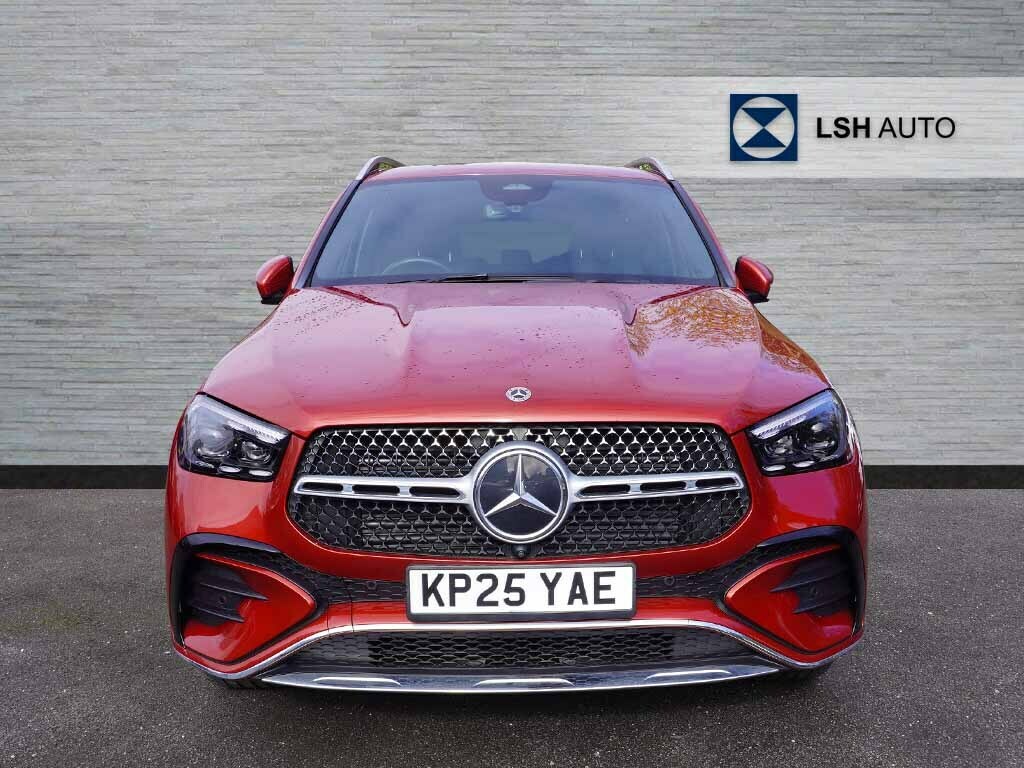 Mercedes-Benz GLE Class Gle 450D 4Matic Amg Line 9G-tronic 7 Seat KP25YAE Red #4