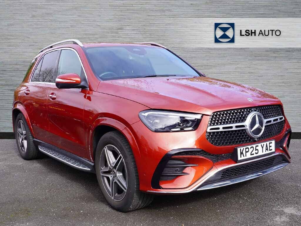 Mercedes-Benz GLE Class Gle 450D 4Matic Amg Line 9G-tronic 7 Seat Red