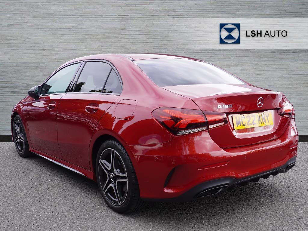 Mercedes-Benz A Class A180 Amg Line Executive Edition MC22KNY Red #2