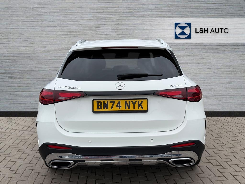 Mercedes-Benz GLC Class Glc 220D 4Matic Amg Line 9G-tronic BW74NYK White #5