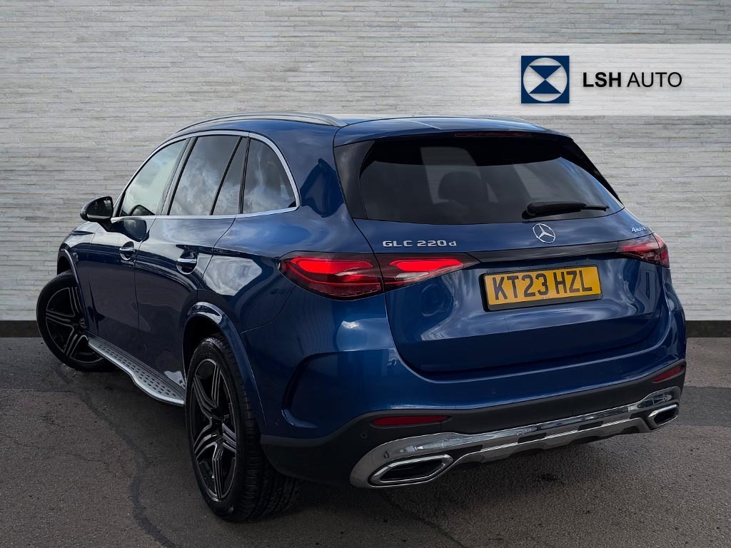 Mercedes-Benz GLC Class Glc 220D 4Matic Amg Line Premium 9G-tronic KT23HZL Blue #2