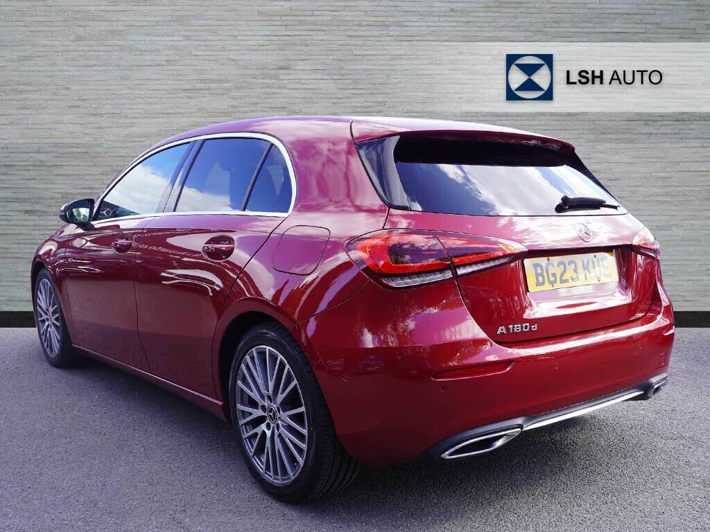 Mercedes-Benz A Class A180d 2.0 Sport Executive BG23KUE Red #2