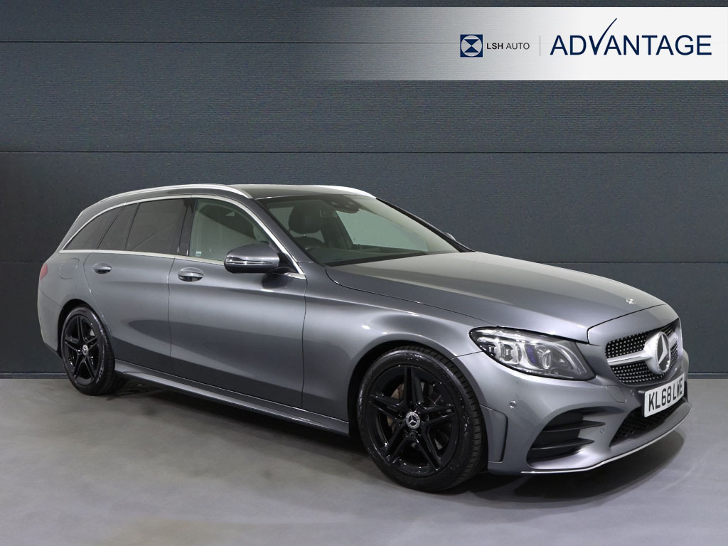 Mercedes-Benz C Class C200 Amg Line Premium 9G-tronic Grey