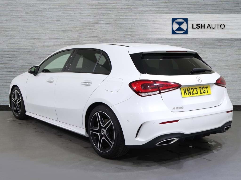 Mercedes-Benz A Class A200 Amg Line Premium KN23ZGT White #2