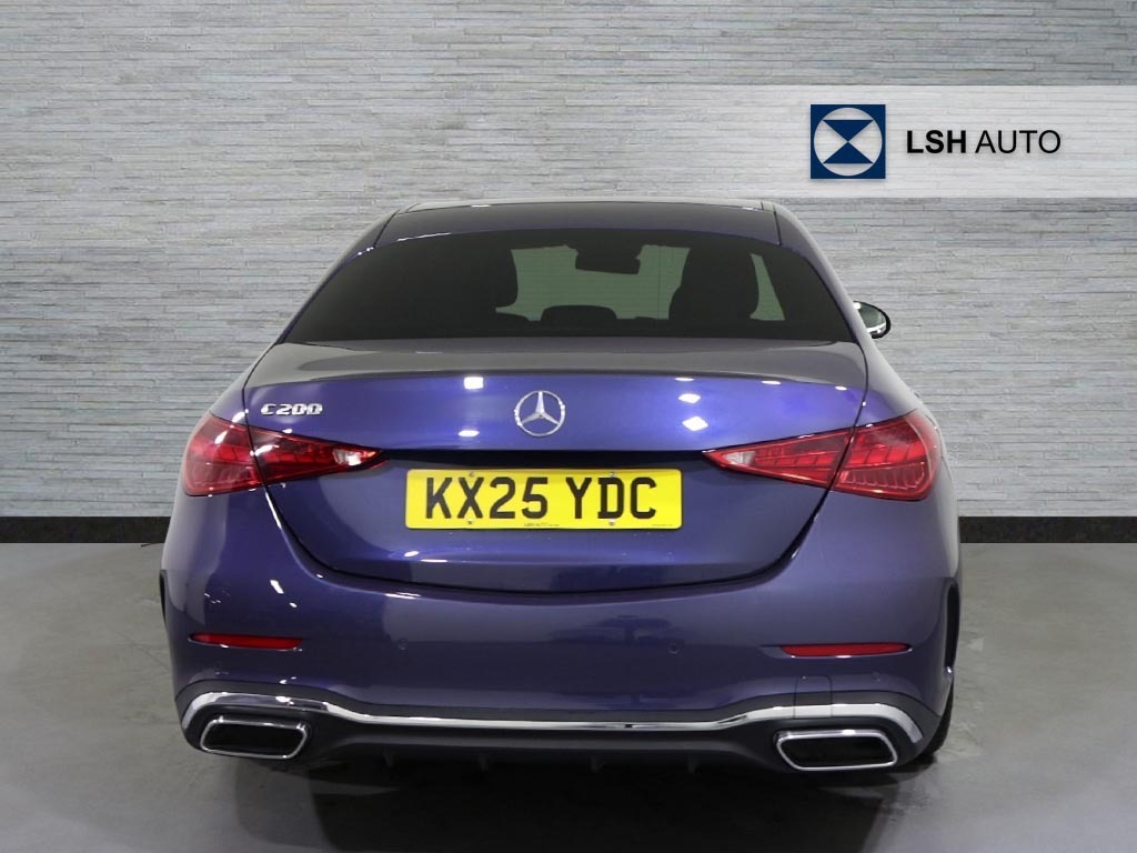 Mercedes-Benz C Class C200 Amg Line 9G-tronic KX25YDC Blue #5