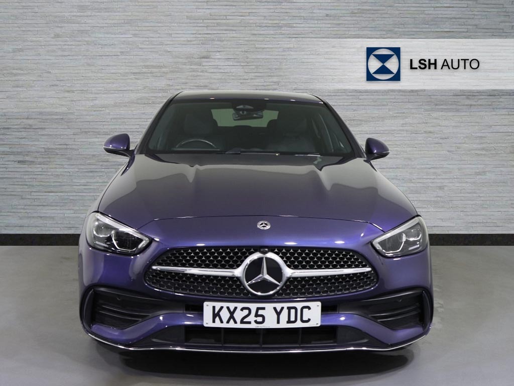 Mercedes-Benz C Class C200 Amg Line 9G-tronic KX25YDC Blue #4