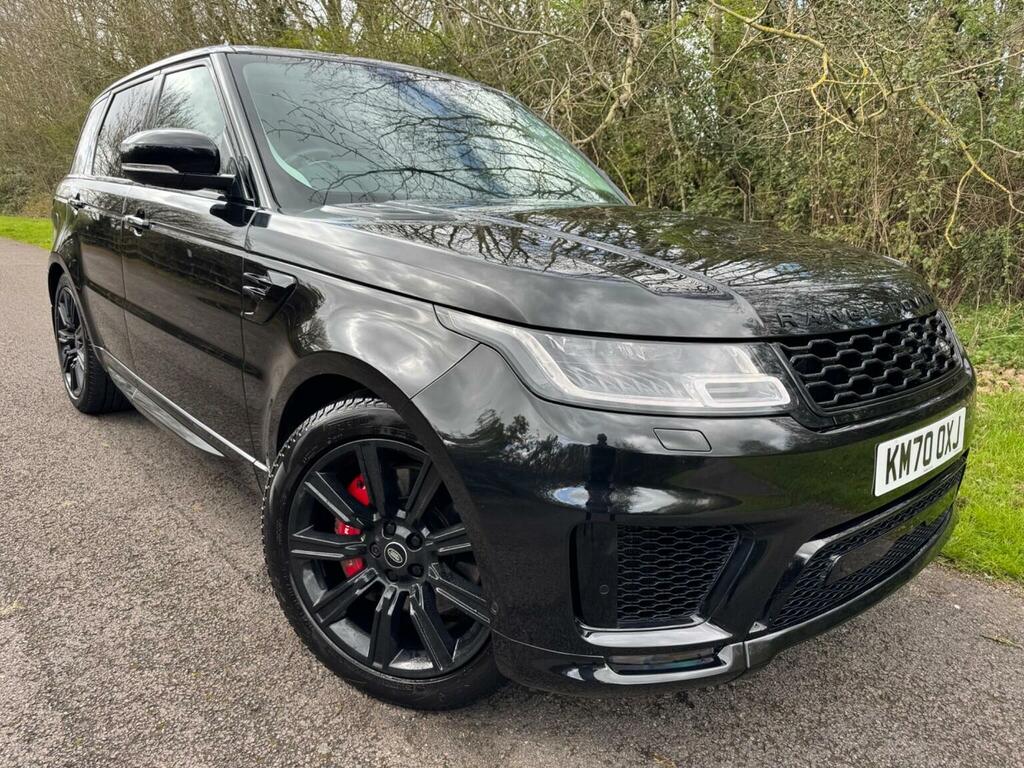 Land Rover Range Rover Sport Suv 2.0 P400e 13.1Kwh Dynamic 4 Black