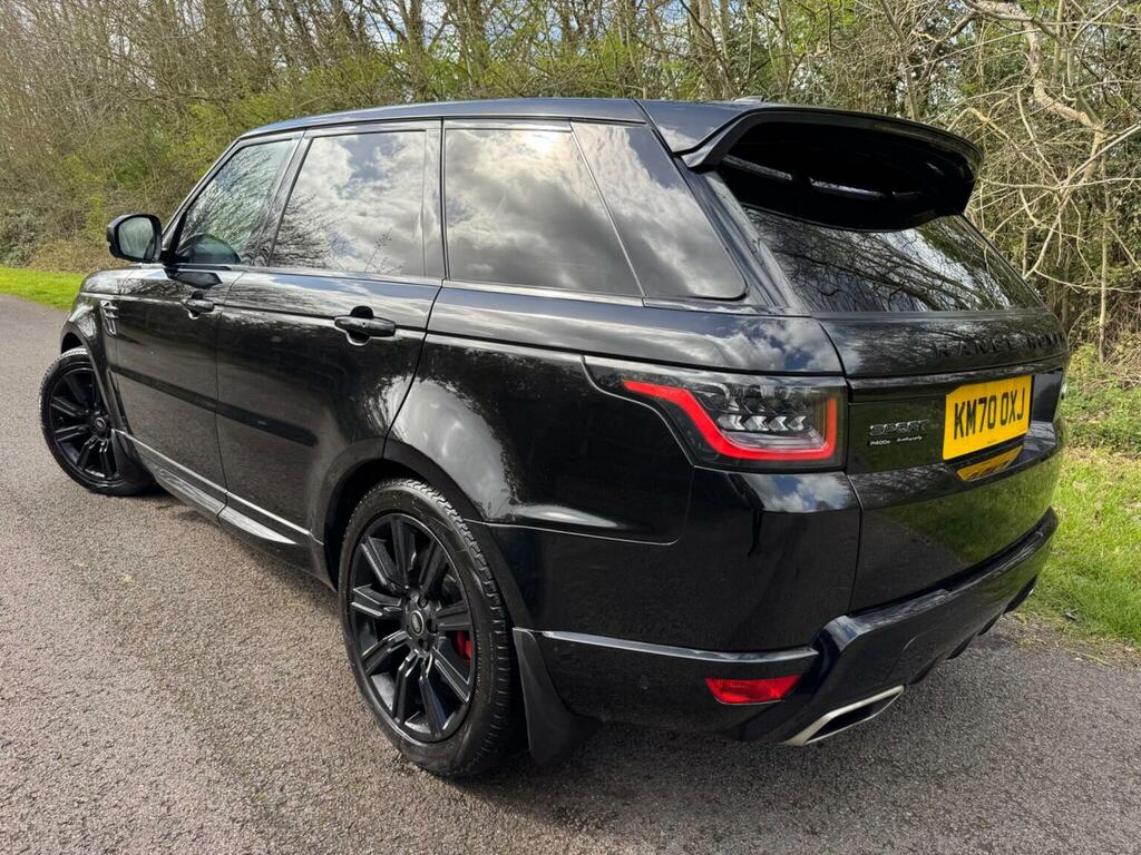 Land Rover Range Rover Sport Suv 2.0 P400e 13.1Kwh Dynamic 4 Black #5