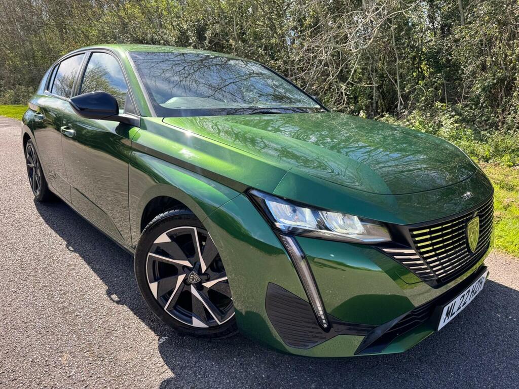 Peugeot 308 Hatchback 1.2 Puretech Allure Premium Eat Euro 6 Green