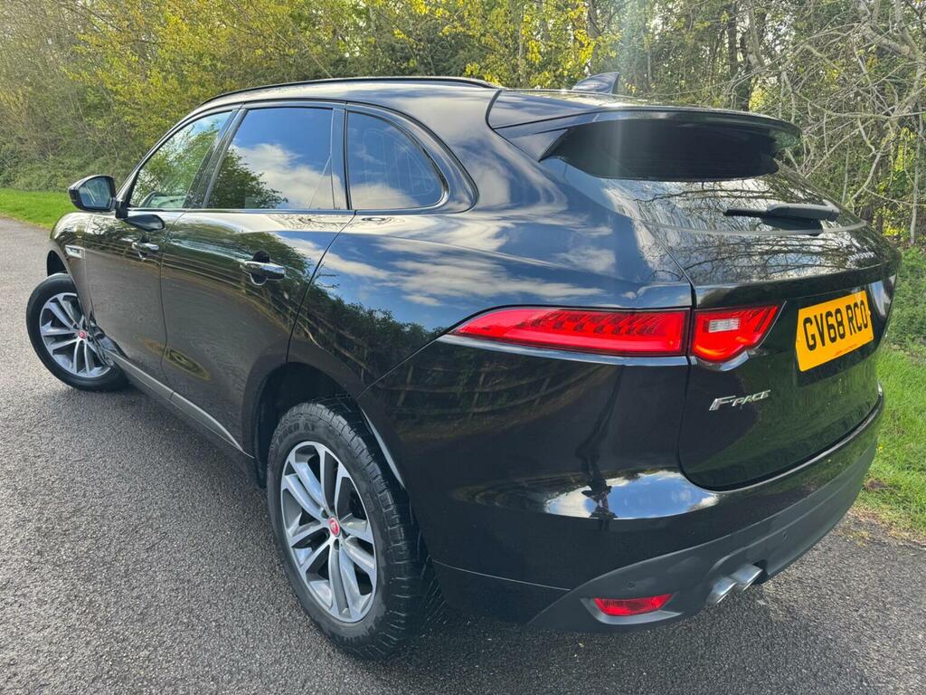 Jaguar F-Pace Suv 2.0 D180 R-sport Euro 6 Ss 20196 GV68RCO Black #5