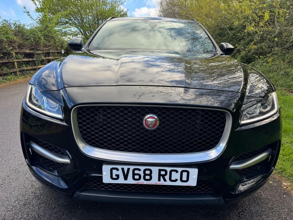 Jaguar F-Pace Suv 2.0 D180 R-sport Euro 6 Ss 20196 GV68RCO Black #3